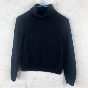 [Cynthia Rowley] Black Sparkly Turtleneck Sweater